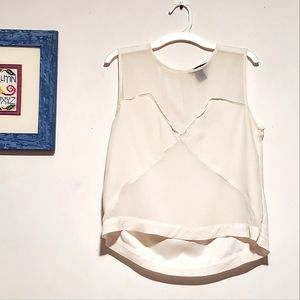 White Airy H&M Blouse